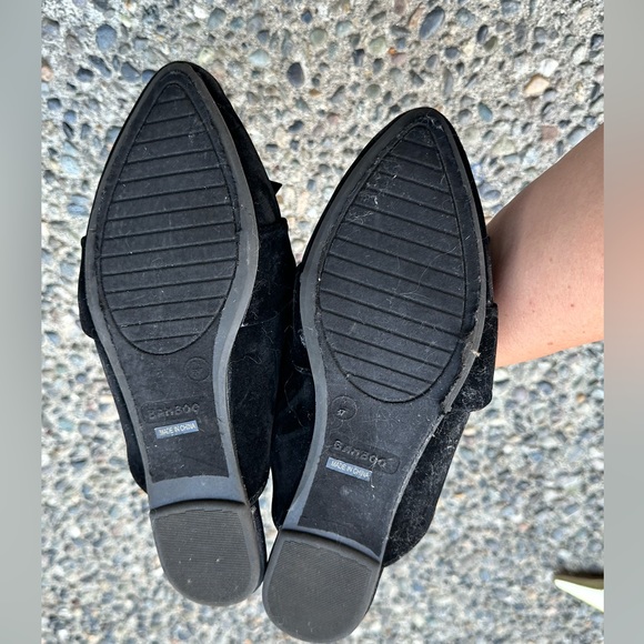 Bamboo black velvet flats, size 7 - Picture 4 of 4